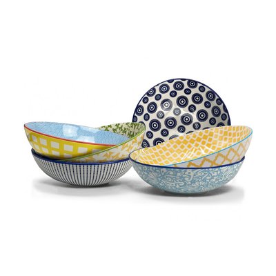 Lot de 6 assiettes creuses, SABAE ARD TIME