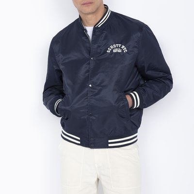 Short Mid-Season Bomber Jacket SCHOTT
