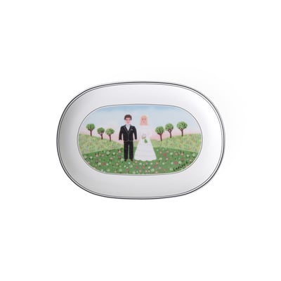 Assiette Ovale DESIGN NAIF VILLEROY & BOCH