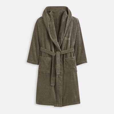 Peignoir adulte personnalisé coton égyptien Kheops LA REDOUTE INTERIEURS