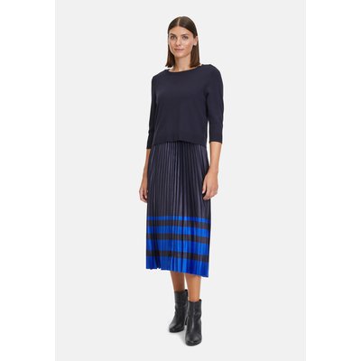 Robe longueur midi à plis VERA MONT