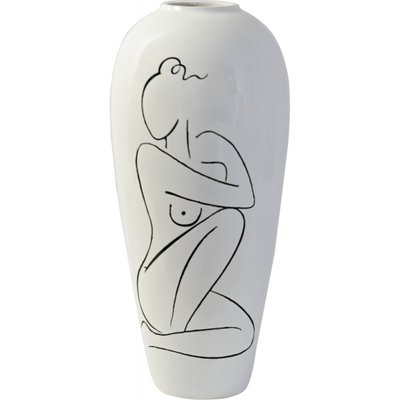 Vase en résine, femme élégante, Moderno RECOLLECTION
