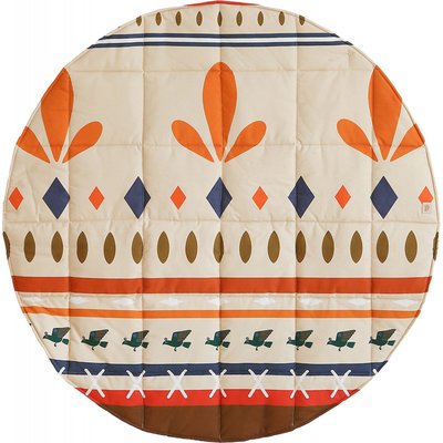 Tapis rond en coton molletonné, Native Vibe RECOLLECTION