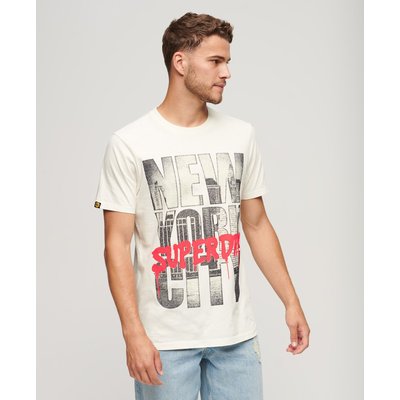 T-shirt à imprimé photographique avec logo Skate SUPERDRY