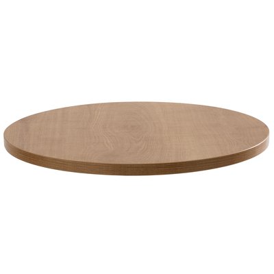 Plateau de table rond en mélaminé ⌀60 cm, RIVOLI OVIALA