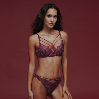 Soutien-gorge push up CILLE ROUGEGORGE LINGERIE