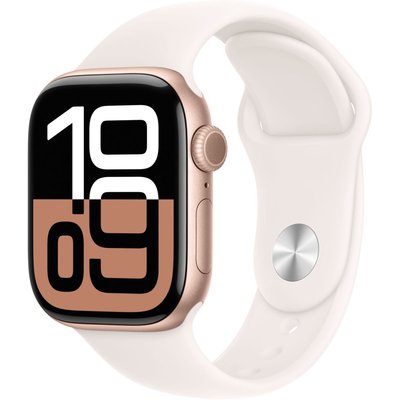 Montre connectée Serie 10 46mm Alu/Or Rose M/L Cellular APPLE