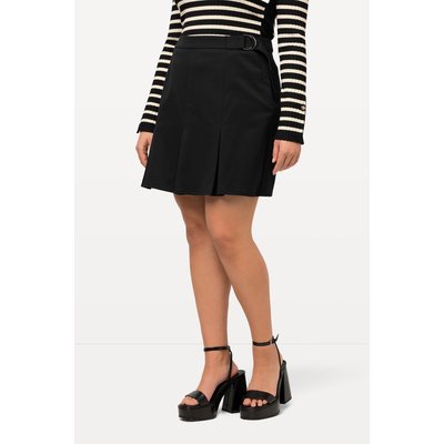 Jupe-culotte large, plis, laine mélangée ULLA POPKEN