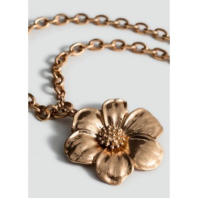 Collier pendentif fleur MANGO