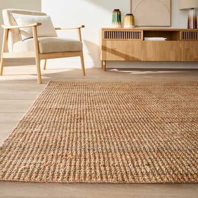 Aftas Hand-Woven Jute Rug LA REDOUTE INTERIEURS