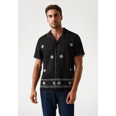 Chemise Brodée Lin Mélangé GUESS