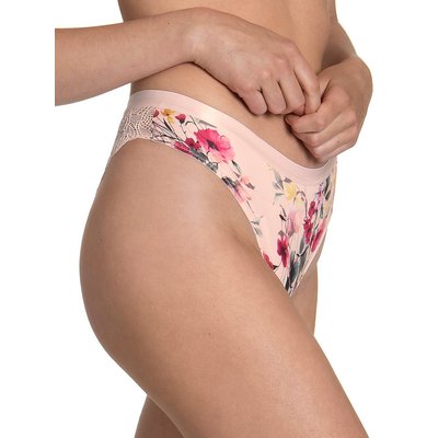 Slip échancré Gabrielle rose LISCA