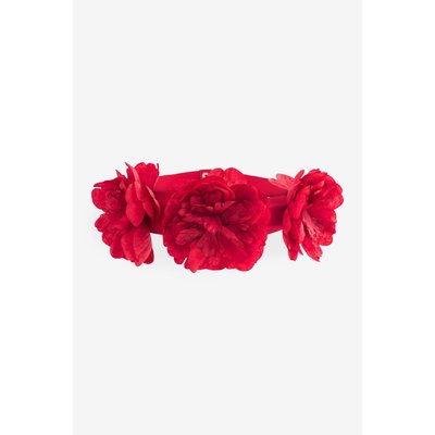 Ceinture large avec grosse fleur NEXT
