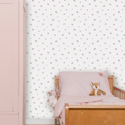 Papier peint pour enfant Mini bouquets de fleurs LITTLE DUTCH