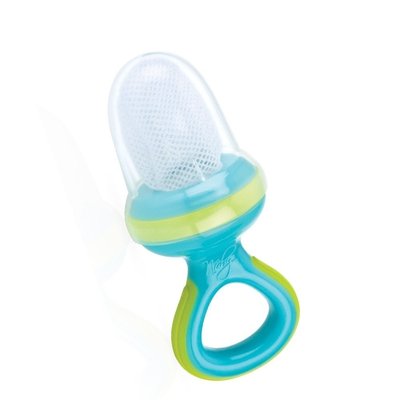 Grignoteur bébé bleu et vert 6m+ - Nuby NUBY
