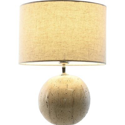Lampe à poser élégante en marbre et coton style néoclassique RECOLLECTION