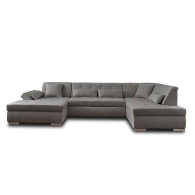 Canapé d'Angle Convertible en Tissu 7 places - VERMONT LISA DESIGN