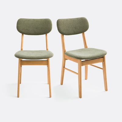 Lot de 2 chaises vintage, SELYN LA REDOUTE INTERIEURS