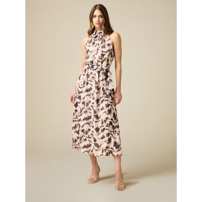 Robe longue à motif marbré OLTRE