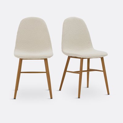 Set van 2 stoelen in bouclette, Polina LA REDOUTE INTERIEURS