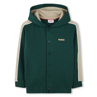 Cardigan de jogging à capuche HUGO KIDSWEAR