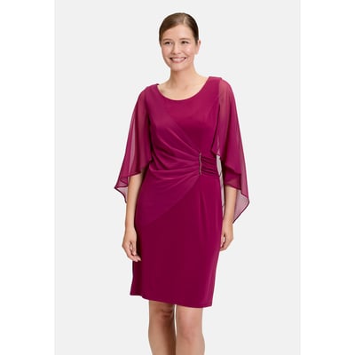 Robe de cocktail à fronce VERA MONT