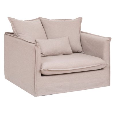 Fauteuil XL ODILON beige ATMOSPHERA