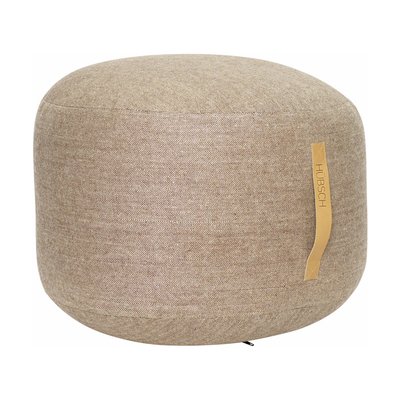Pouf en tissu HUBSCH