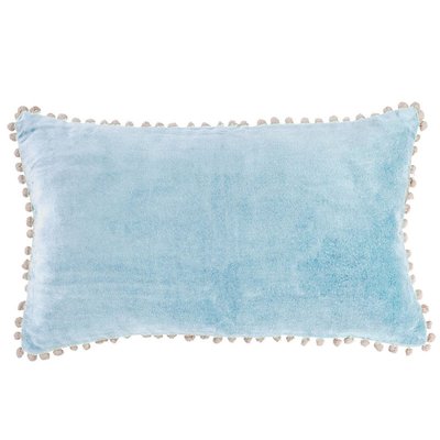 Housse de coussin velours de coton AVORIAZ FEBRONIE