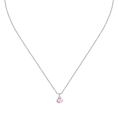 Collier en argent 925, zircons, SILVER LA PETITE STORY