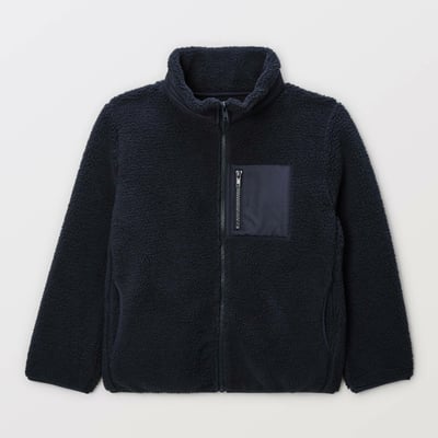 Veste en sherpa avec poche poitrine MONOPRIX