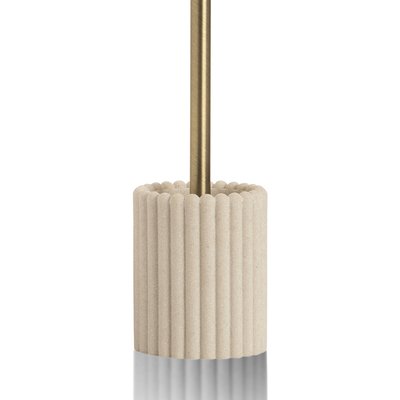 Brosse wc resine beige LUGANO MAISON AUBERTIN