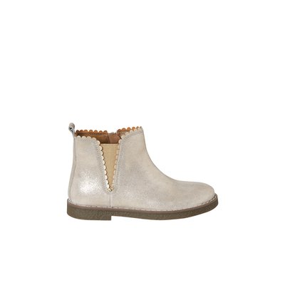 Boots cuir VERTBAUDET