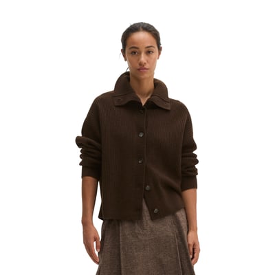 Cardigan ample en mélange de laine vierge douce MARC O'POLO