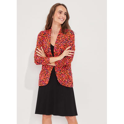 Veste imprimée souple ajustée Ecovero CATLINE LA FIANCÉE