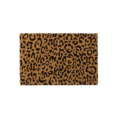Paillasson Coco Léopard - 60x40x1.5cm WADIGA