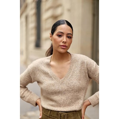 Pull Rebecca Taylor Gris Avec Motifs étoiles - Taille M, Neuf Avec étiquette, Manches Bouffantes