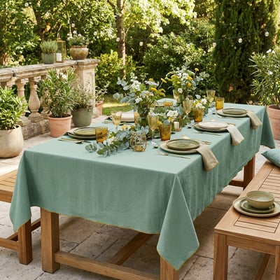 Nappe recyclée Esquisse Précieuse EDEN
