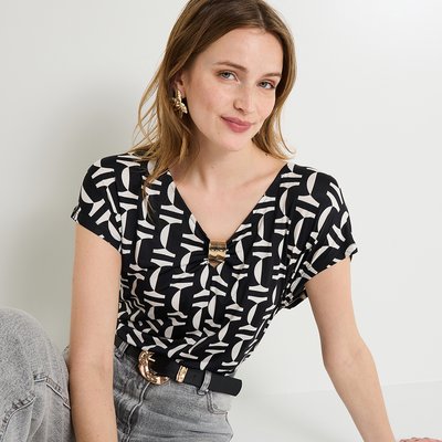 T-shirt col V GRAIN DE MALICE