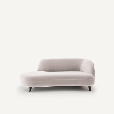 Zetel Dormeuse in fluweel, Rosebury design E.Gallina AM.PM