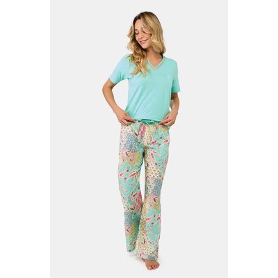 Pantalon en coton, imprimé Paisley ARTHUR