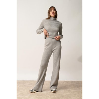Pantalon Évasé Nuage Chiné Margret JUST CASHMERE