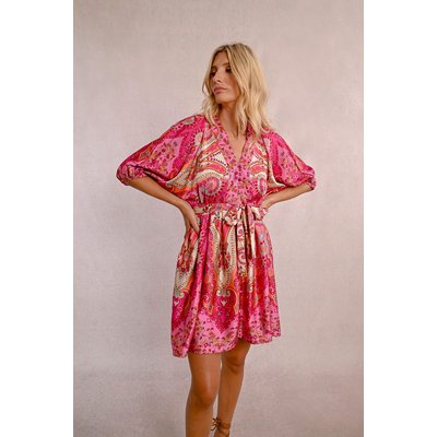 Robe courte à imprimé MOLLY BRACKEN