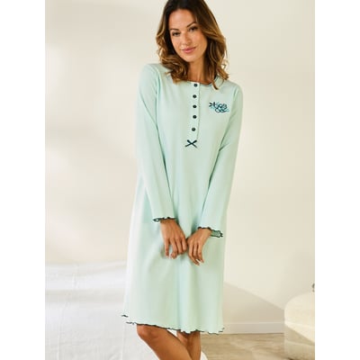 Chemise de nuit courte coton DAXON