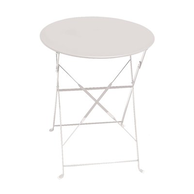 Table de jardin pliante en acier ronde IMAGIN