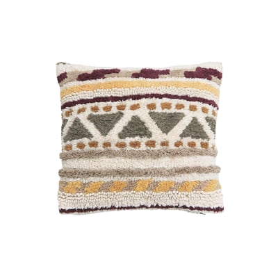 Coussin avec housse en coton Sistan NOMAD LORENA CANALS