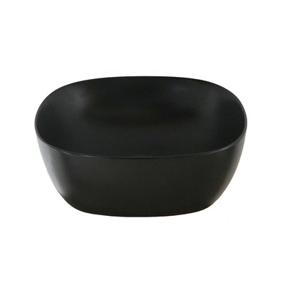 Vasque en céramique noire 41 cm  IRIS BERAH GETAH