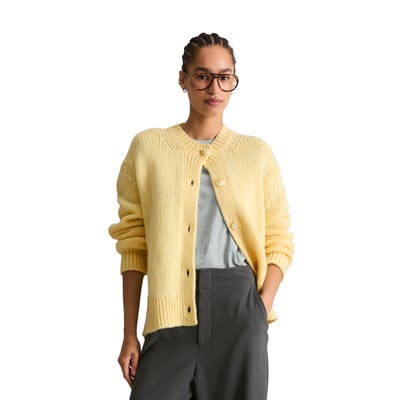 Cardigan ample en un mélange douillet de laine vierge et d'alpaga MARC O’POLO DENIM