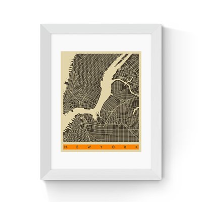 New York by Jazzberry Blue EAST END PRINTS