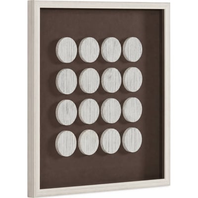 Tableau graphique en verre et bois RECOLLECTION